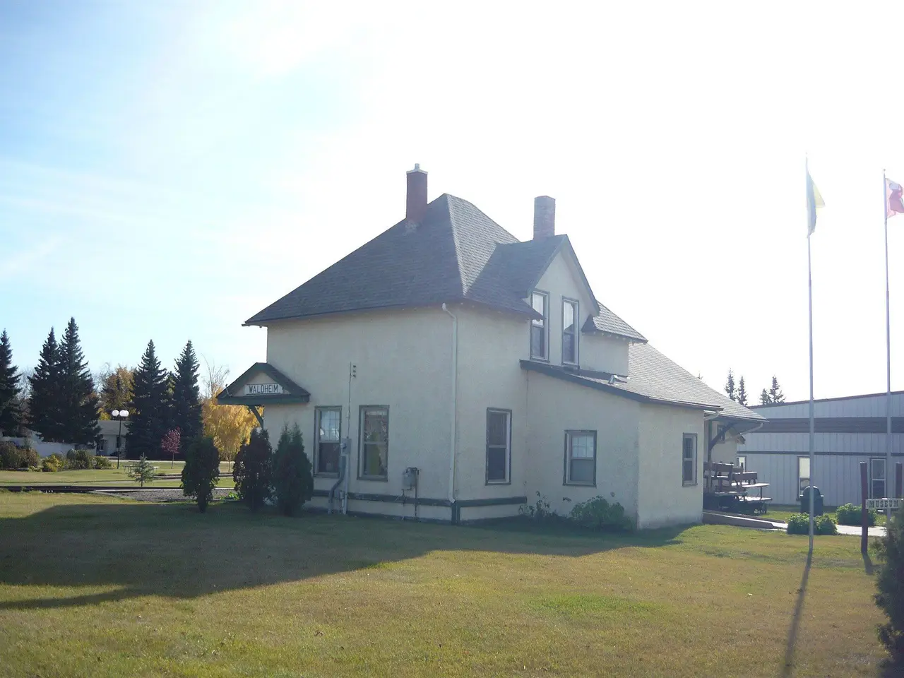 Waldheim Museum in the former railway station, 2011