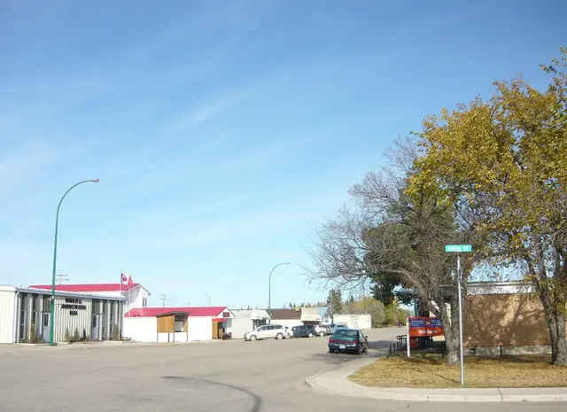 Main Street and municipal office